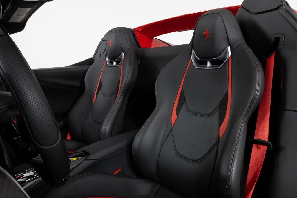 used 2025 Ferrari 296 GTS car, priced at $419,900