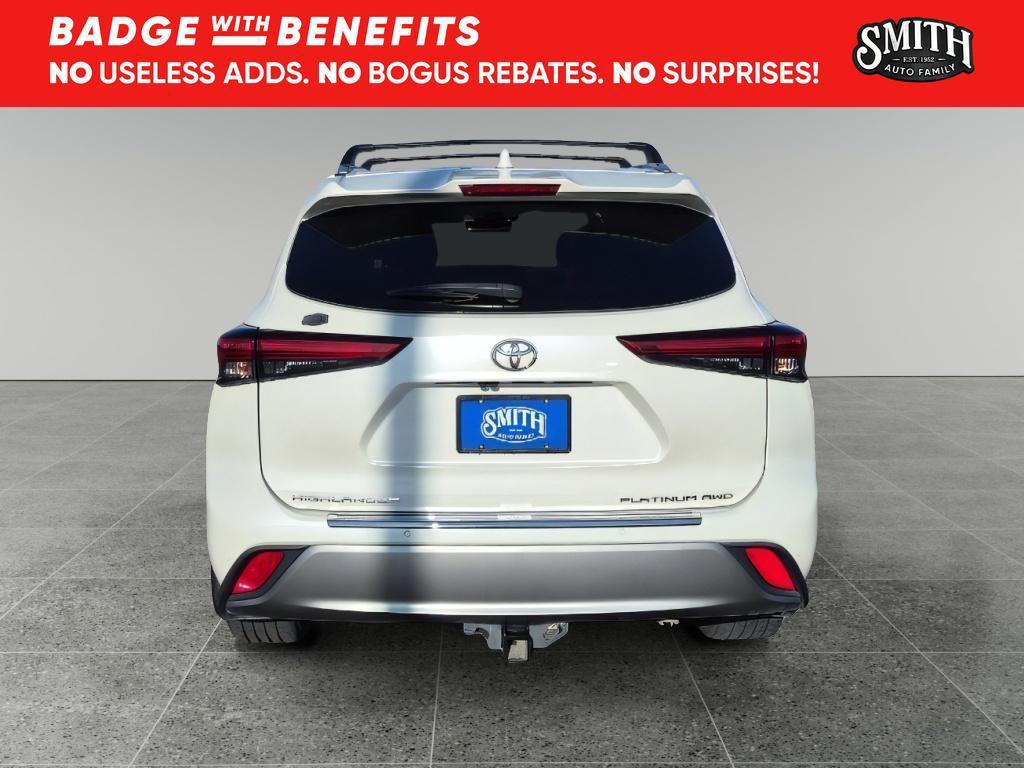 used 2021 Toyota Highlander car, priced at $32,868