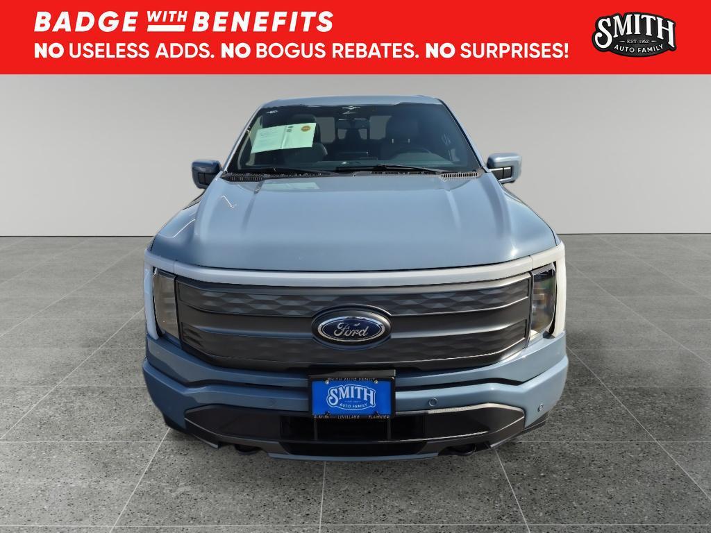 used 2023 Ford F-150 Lightning car, priced at $46,900