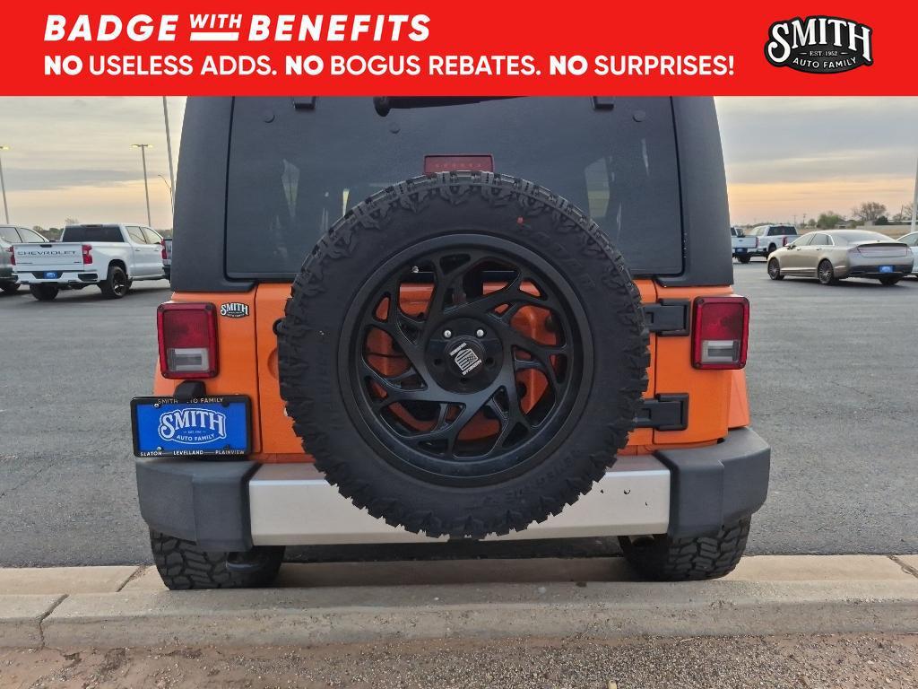 used 2012 Jeep Wrangler Unlimited car, priced at $12,125