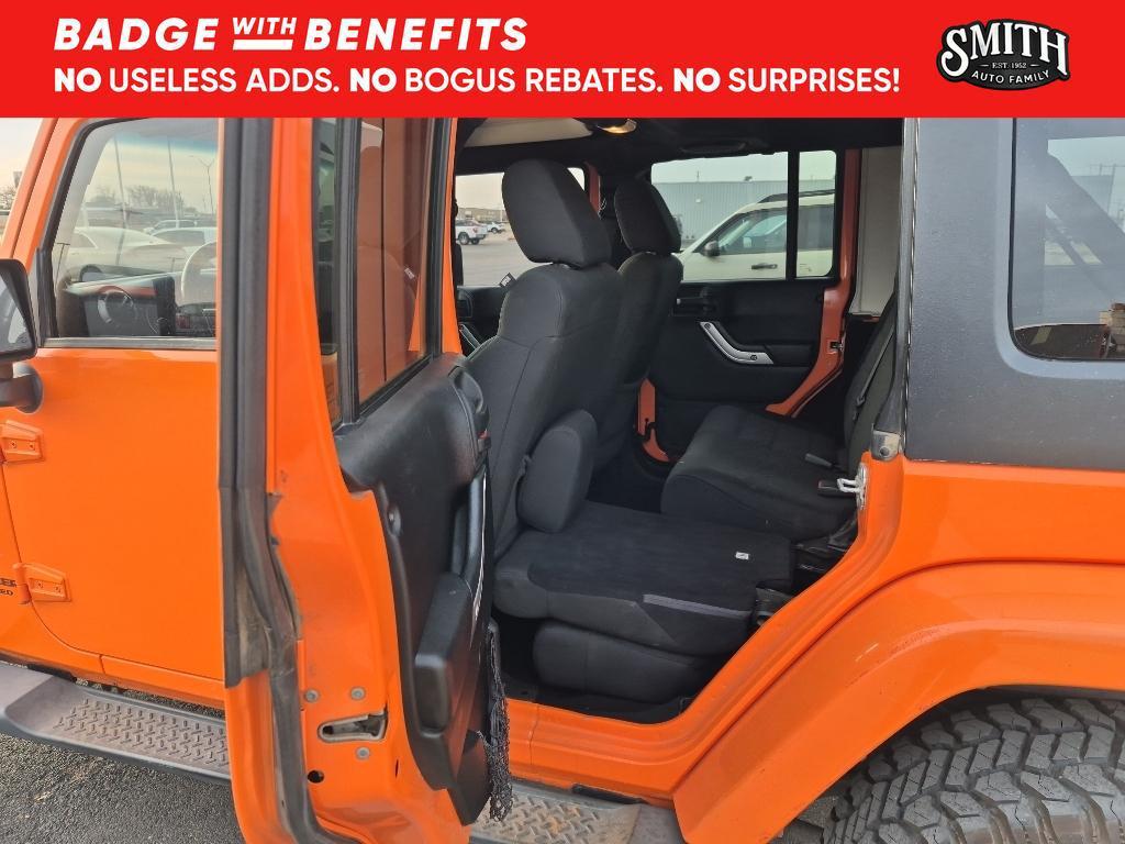used 2012 Jeep Wrangler Unlimited car, priced at $12,125
