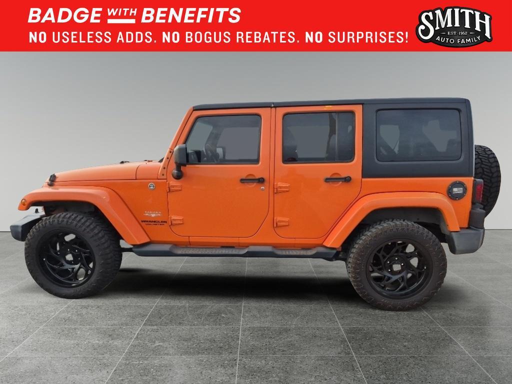 used 2012 Jeep Wrangler Unlimited car, priced at $12,125