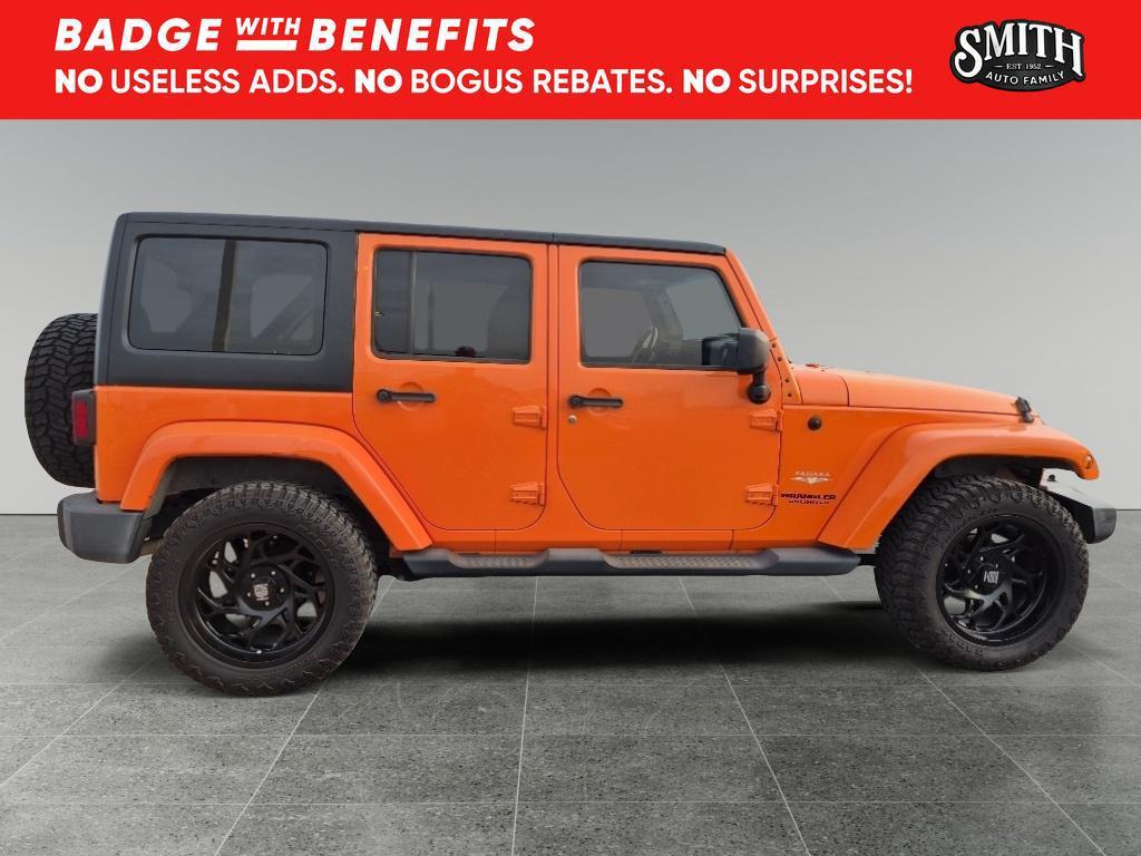 used 2012 Jeep Wrangler Unlimited car, priced at $12,125