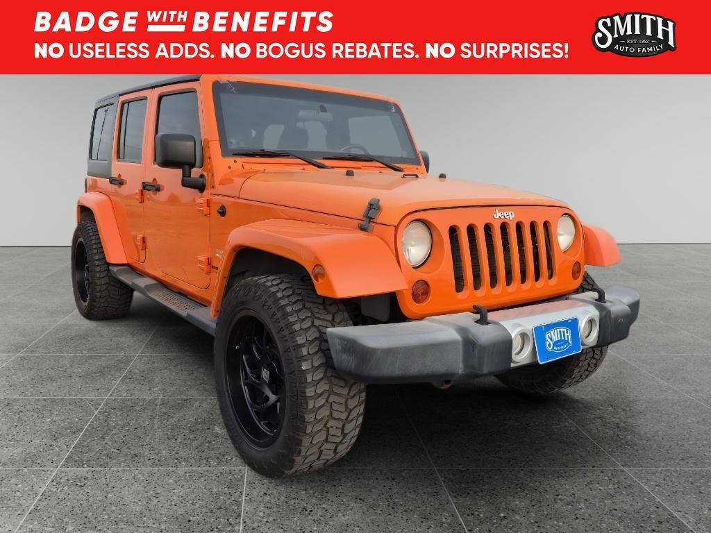 used 2012 Jeep Wrangler Unlimited car, priced at $13,584