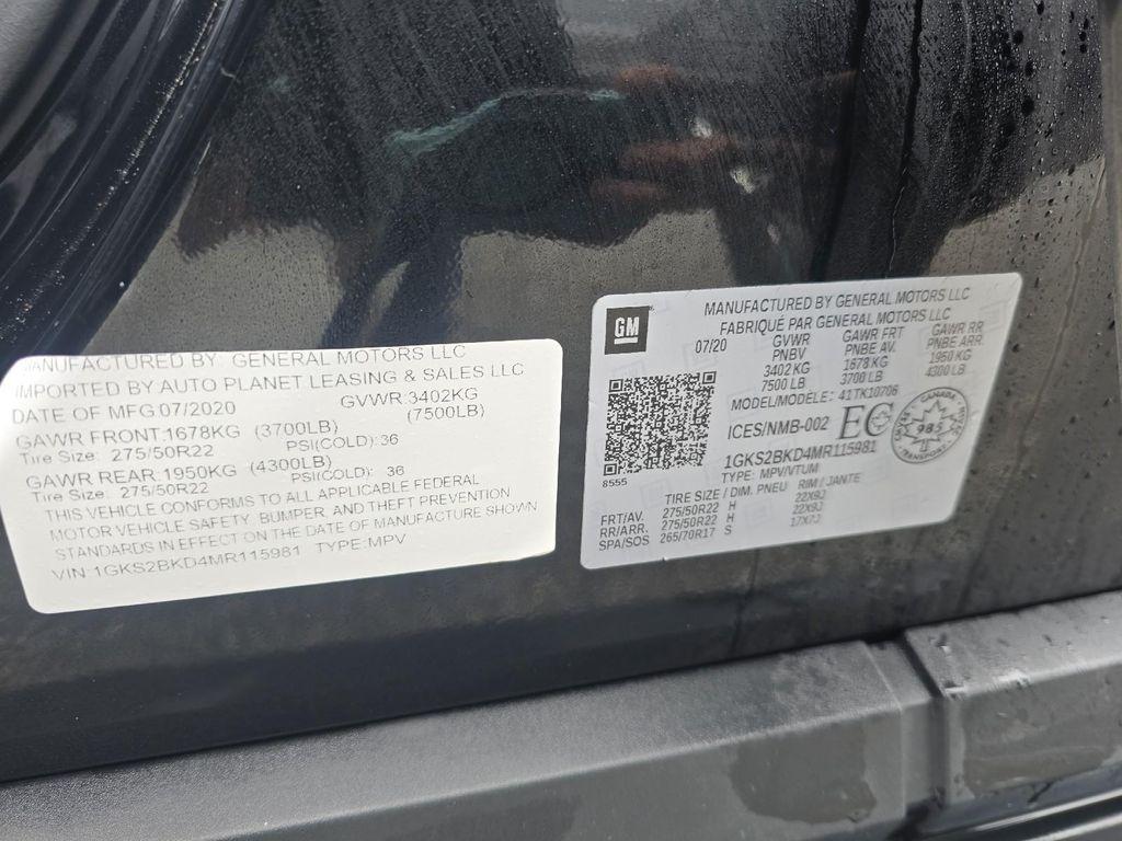 used 2021 GMC Yukon car, priced at $48,999