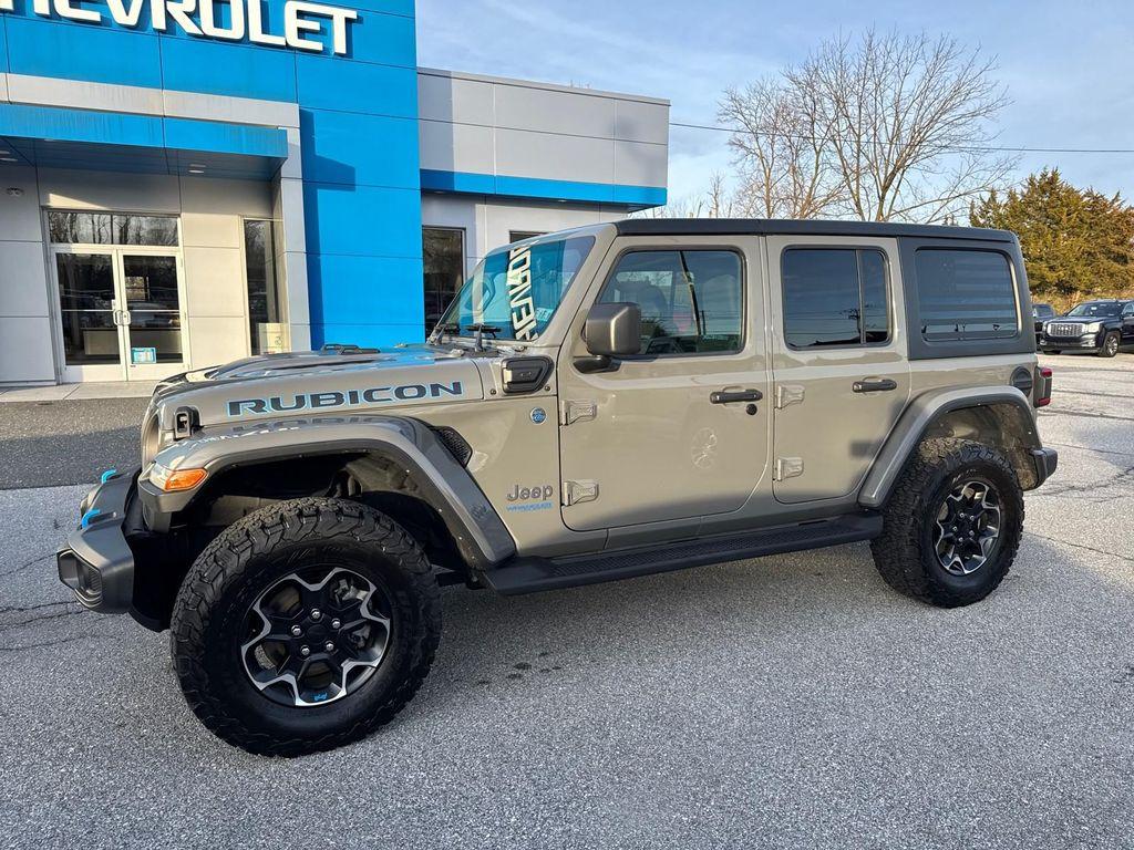 used 2022 Jeep Wrangler Unlimited 4xe car, priced at $31,621