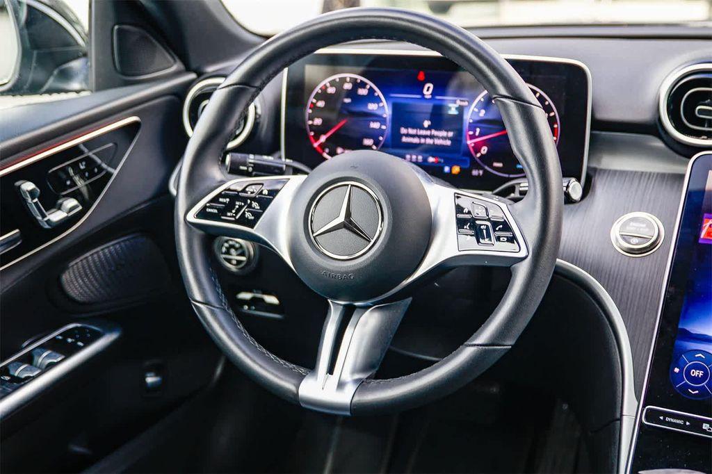 used 2025 Mercedes-Benz C-Class car, priced at $36,989