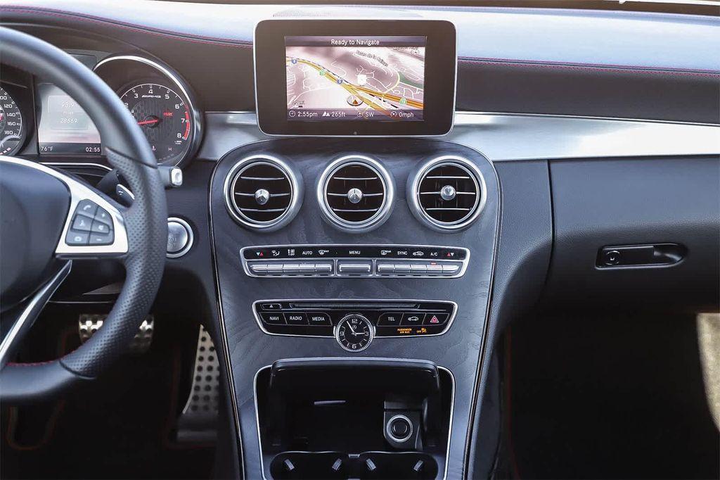 used 2018 Mercedes-Benz AMG C 43 car, priced at $30,687