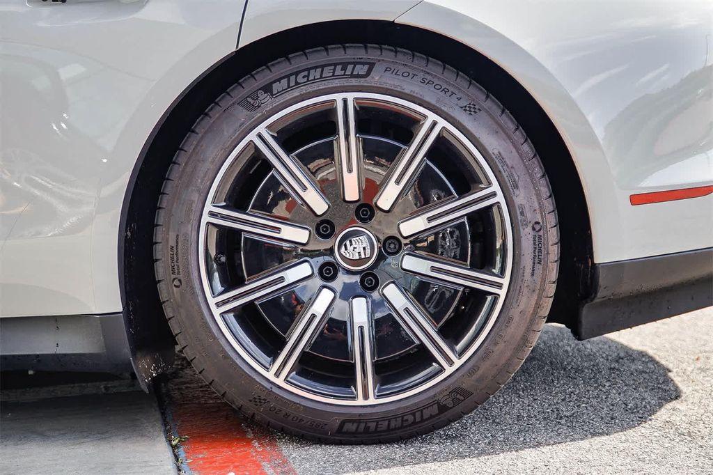 used 2025 Porsche Taycan car, priced at $89,700