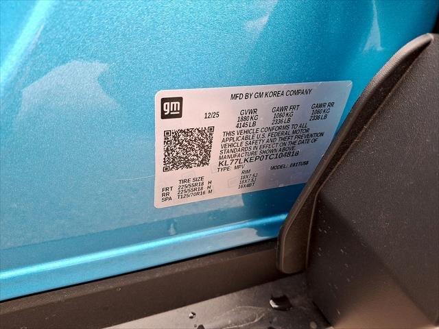 new 2026 Chevrolet Trax car, priced at $28,385