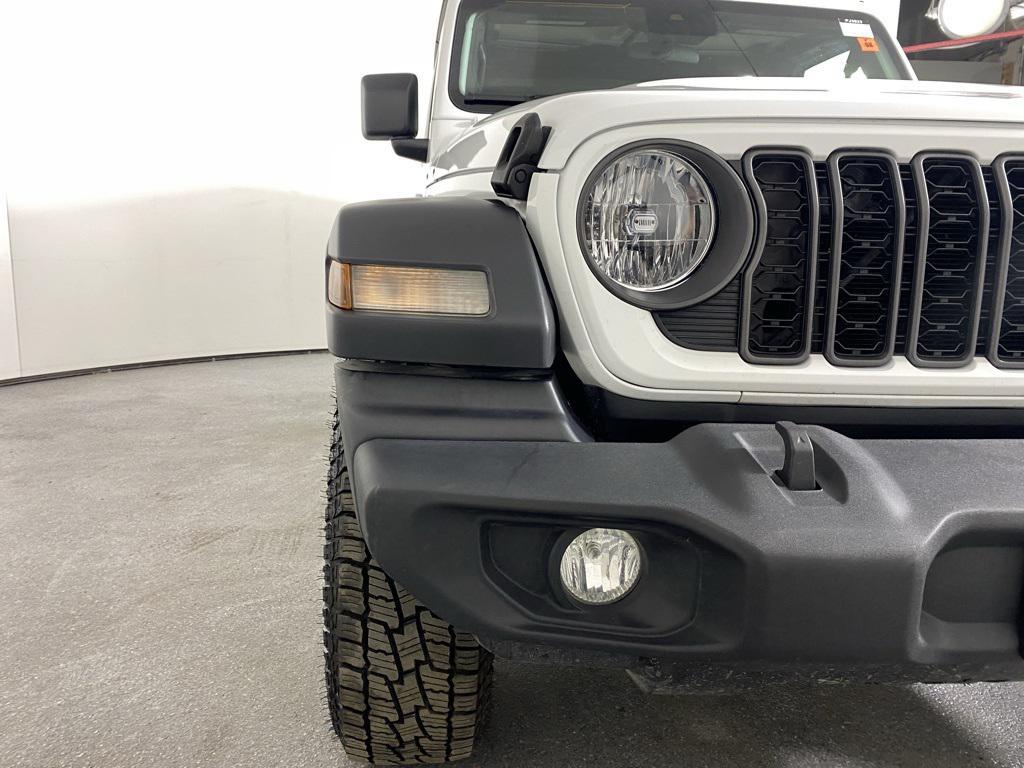 used 2024 Jeep Wrangler car, priced at $29,385