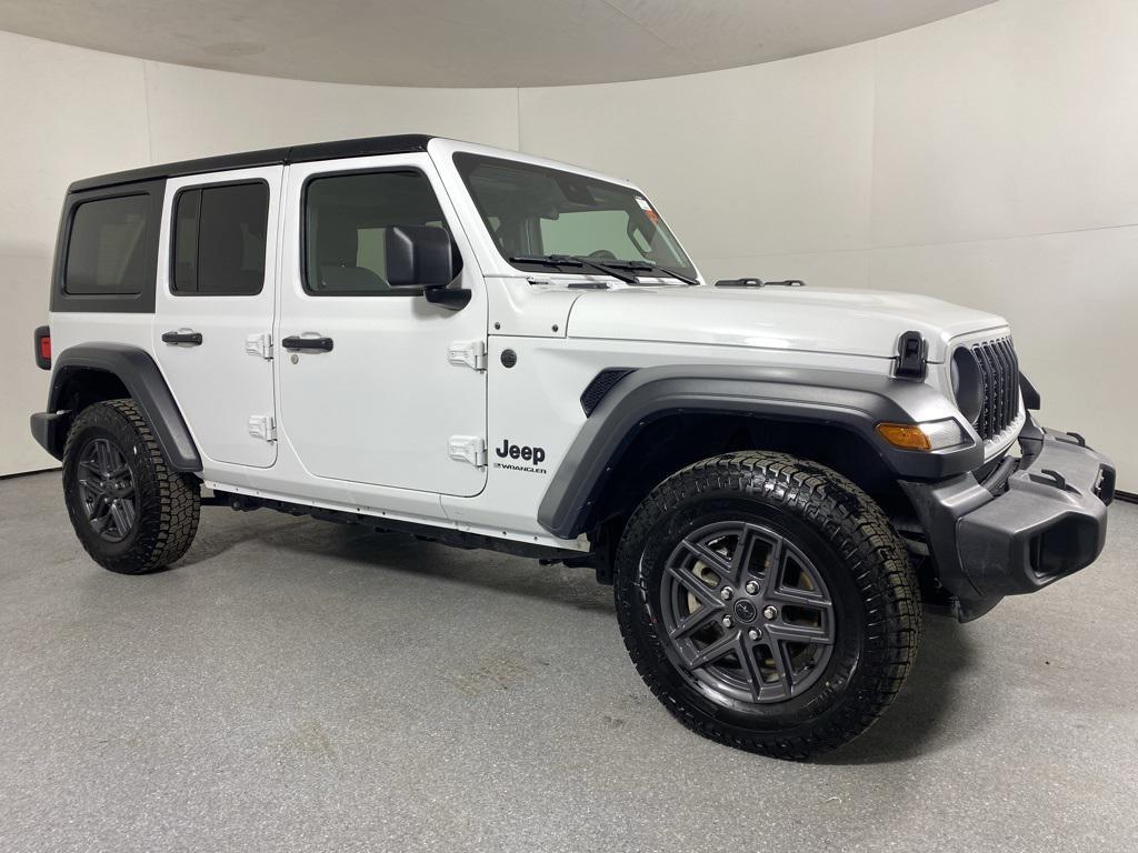 used 2024 Jeep Wrangler car, priced at $29,385