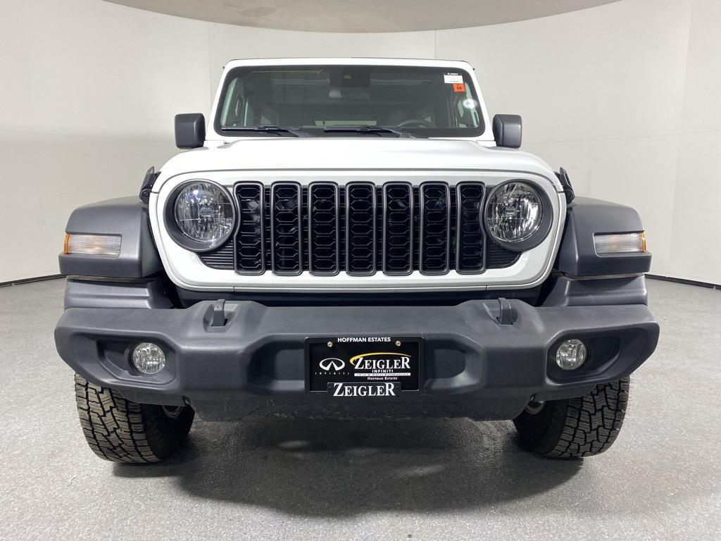 used 2024 Jeep Wrangler car, priced at $29,385