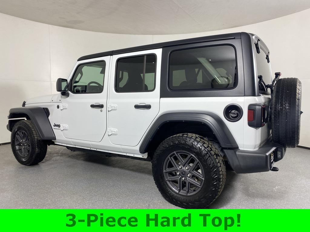 used 2024 Jeep Wrangler car, priced at $29,385
