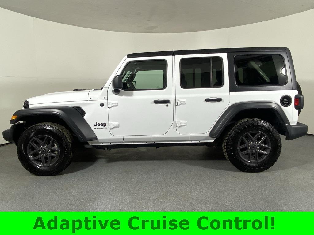used 2024 Jeep Wrangler car, priced at $29,385