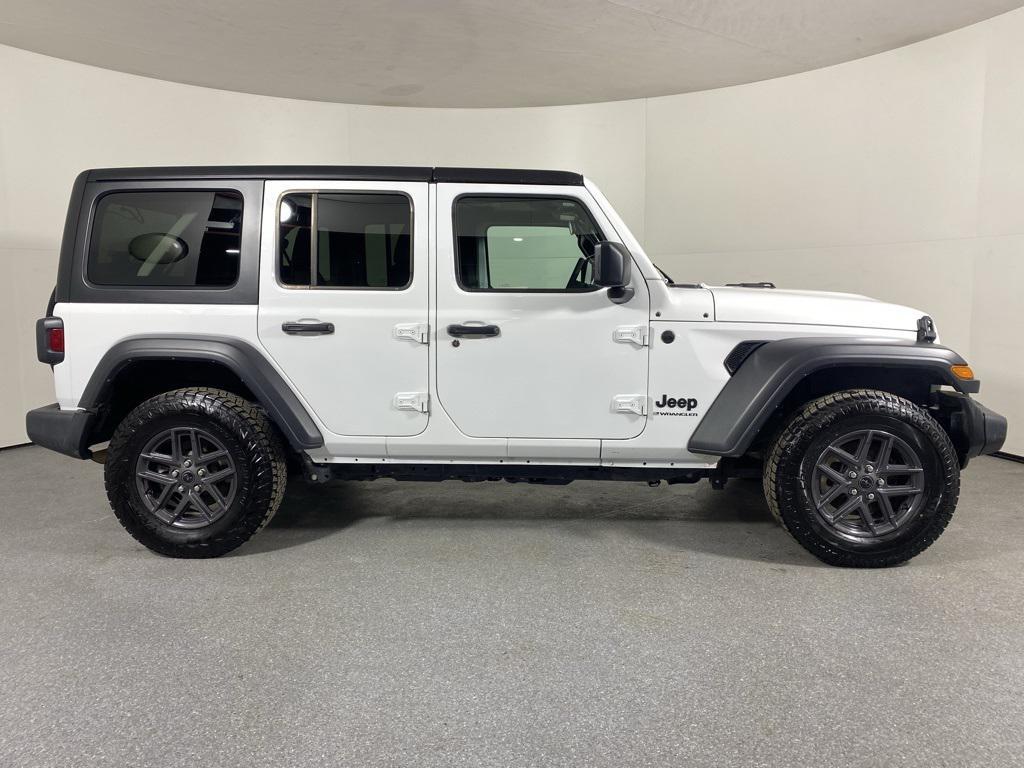 used 2024 Jeep Wrangler car, priced at $29,385