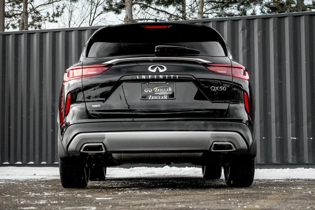 new 2025 INFINITI QX50 car, priced at $40,818