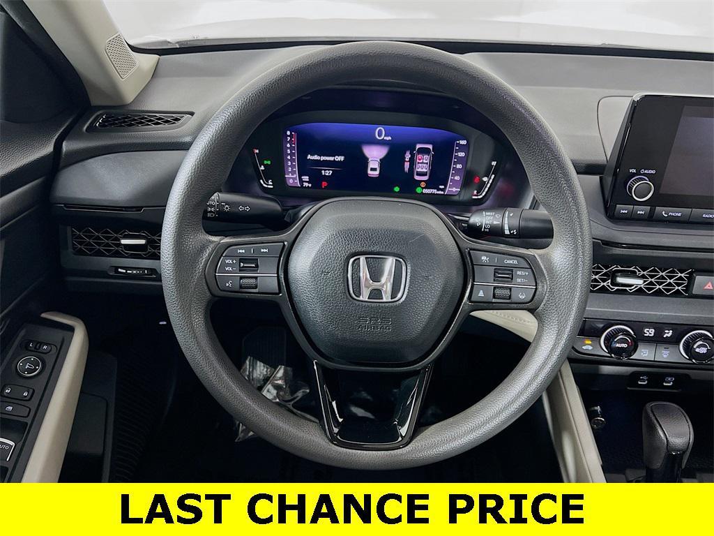 used 2023 Honda Accord car, priced at $23,185