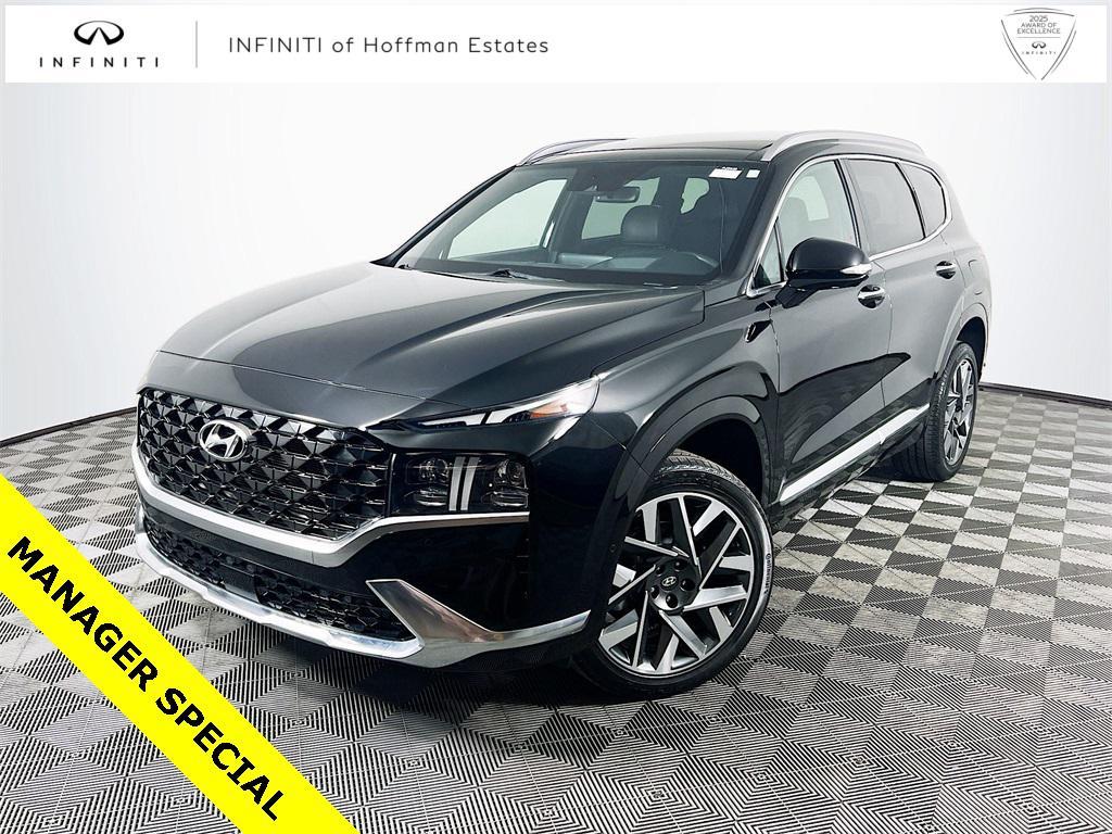 used 2022 Hyundai Santa Fe car, priced at $27,655