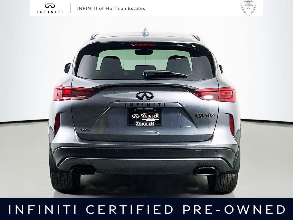 used 2025 INFINITI QX50 car, priced at $41,530