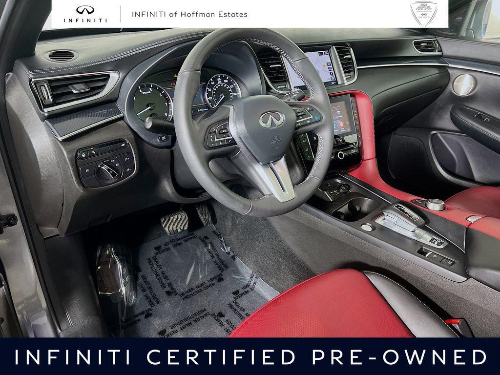 used 2025 INFINITI QX50 car, priced at $41,530