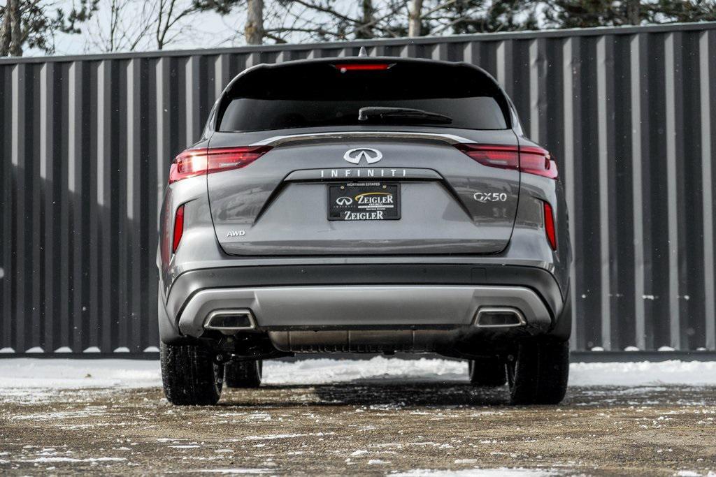 new 2025 INFINITI QX50 car, priced at $36,343