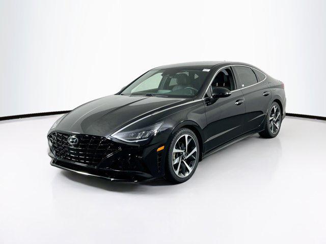 used 2021 Hyundai Sonata car, priced at $20,946