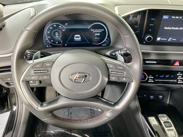 used 2021 Hyundai Sonata car, priced at $20,946