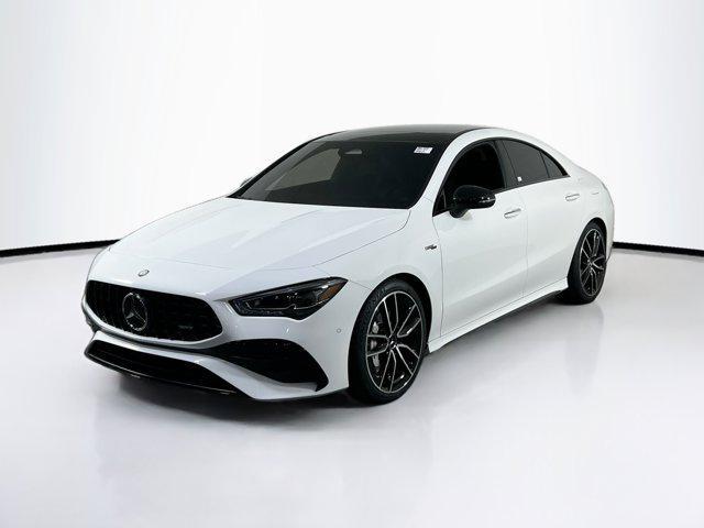 used 2025 Mercedes-Benz AMG CLA 35 car, priced at $55,176