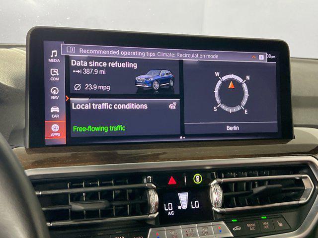 used 2023 BMW X3 car, priced at $35,495