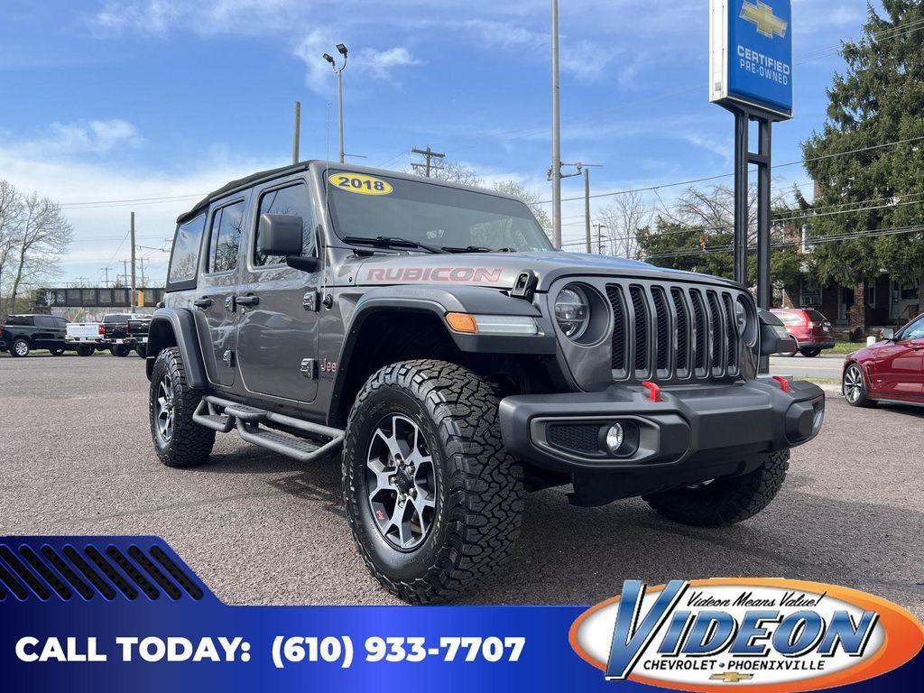 used 2018 Jeep Wrangler Unlimited car, priced at $26,995