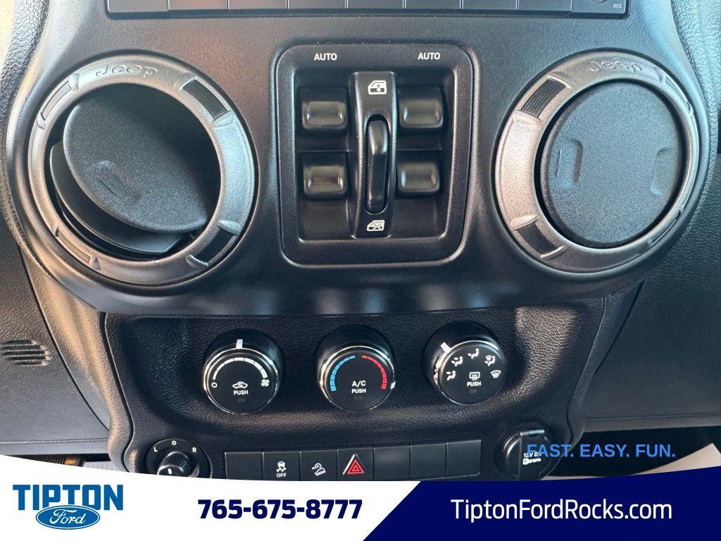 used 2017 Jeep Wrangler Unlimited car, priced at $18,686