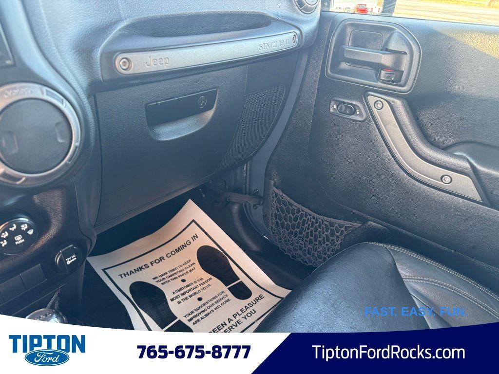 used 2017 Jeep Wrangler Unlimited car, priced at $18,686