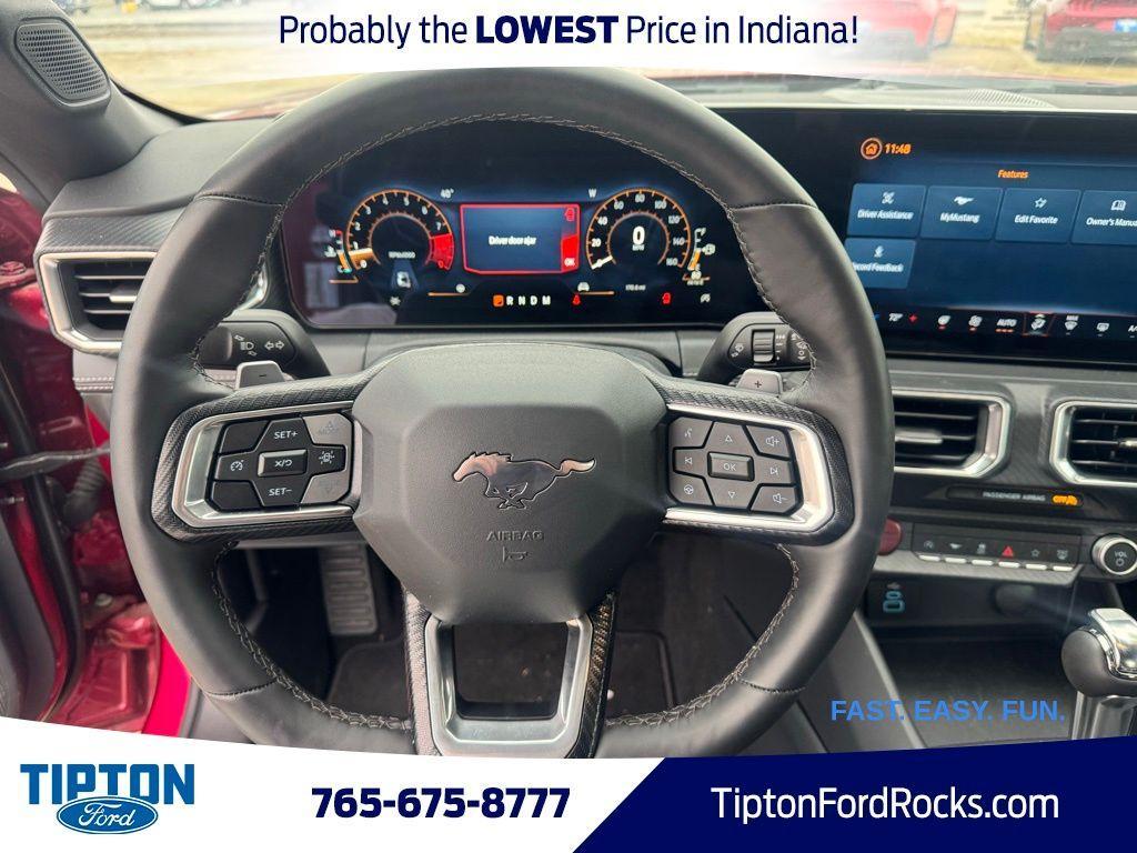 new 2025 Ford Mustang car, priced at $43,780