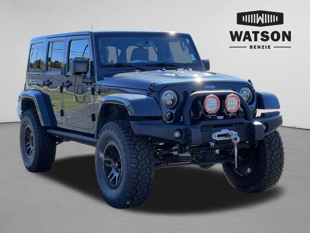 used 2017 Jeep Wrangler Unlimited car, priced at $33,990