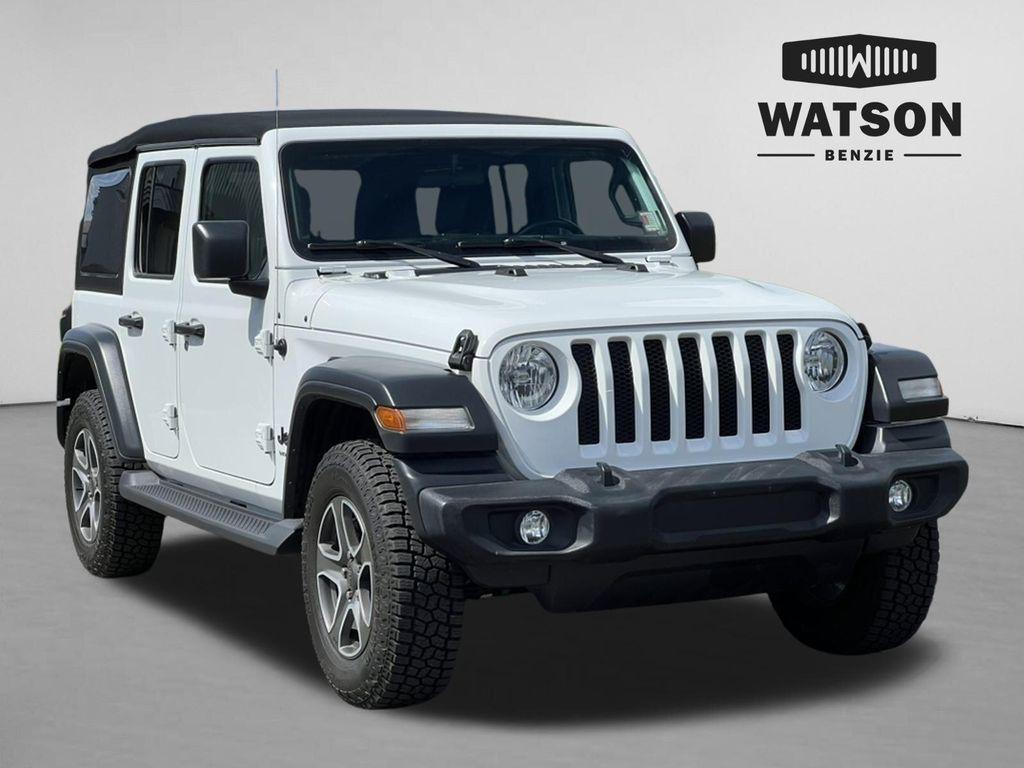 used 2021 Jeep Wrangler Unlimited car, priced at $28,500