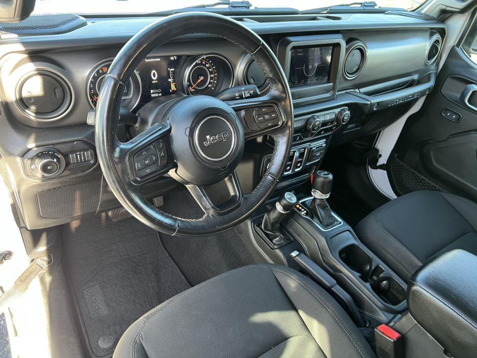used 2021 Jeep Wrangler car, priced at $27,500