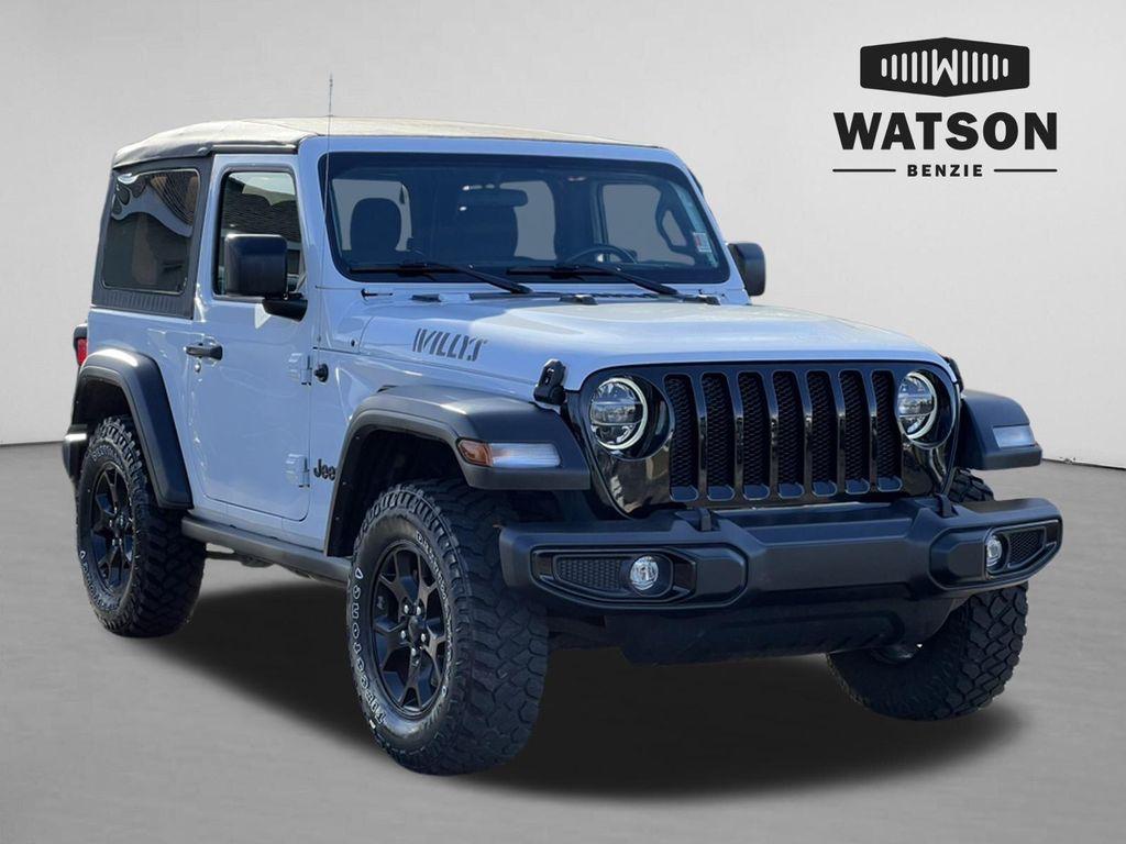 used 2021 Jeep Wrangler car, priced at $27,500