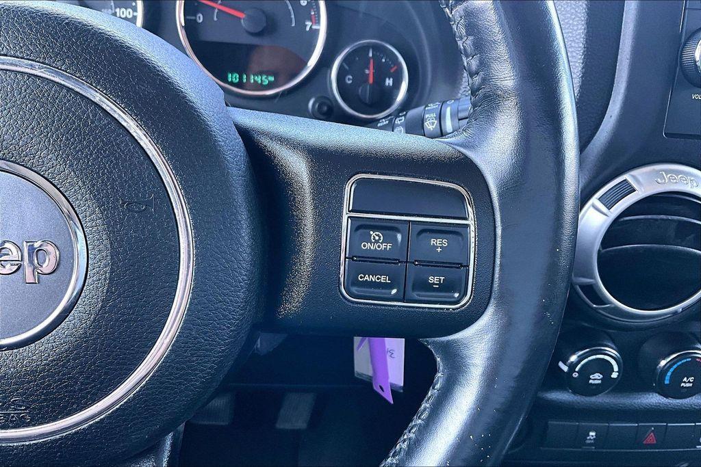 used 2017 Jeep Wrangler Unlimited car, priced at $17,499