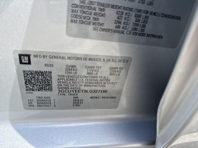 used 2020 Chevrolet Silverado 1500 car, priced at $29,999