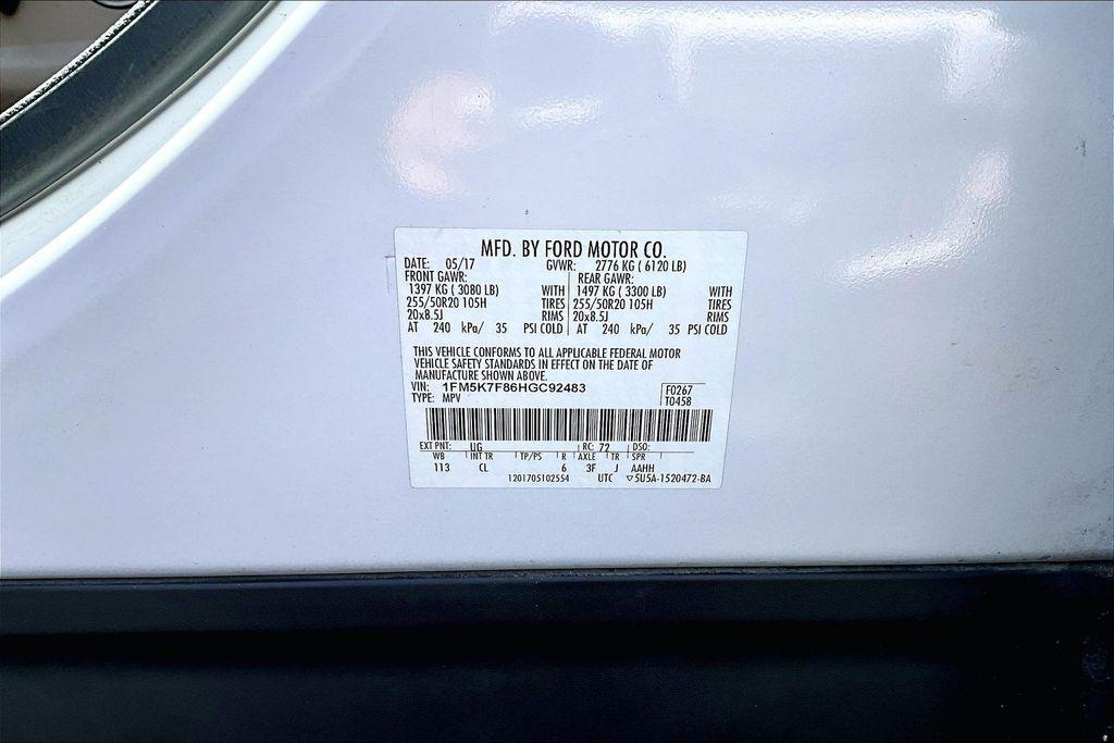 used 2017 Ford Explorer car, priced at $11,999