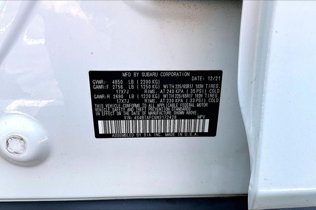 used 2022 Subaru Outback car, priced at $19,999