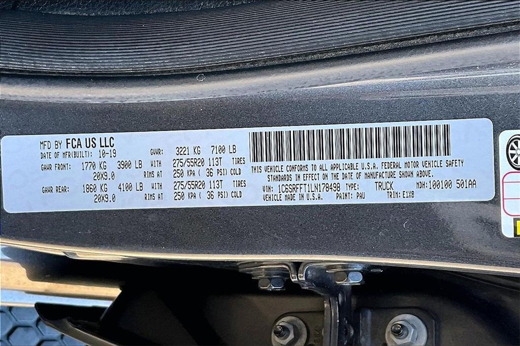 used 2020 Ram 1500 car, priced at $26,599