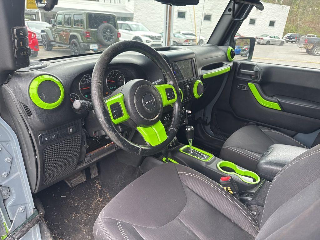 used 2015 Jeep Wrangler Unlimited car, priced at $17,599