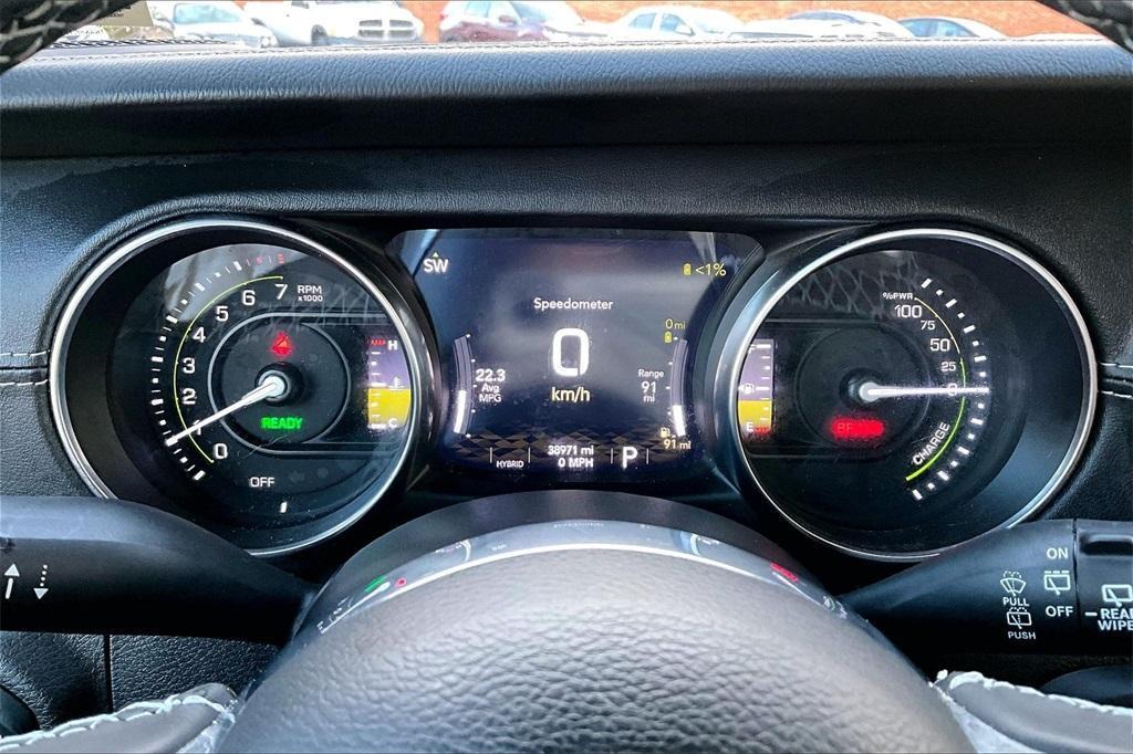 used 2023 Jeep Wrangler 4xe car, priced at $26,999