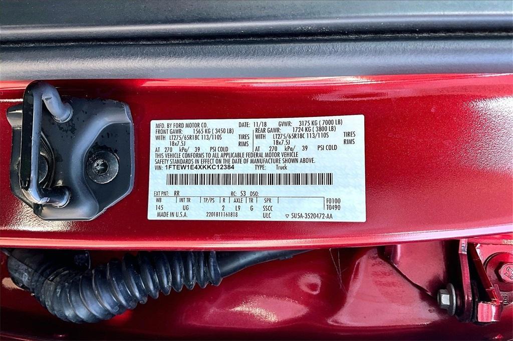 used 2019 Ford F-150 car, priced at $25,499