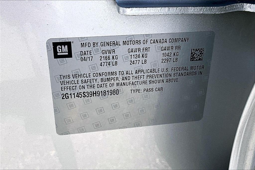 used 2017 Chevrolet Impala car, priced at $15,499