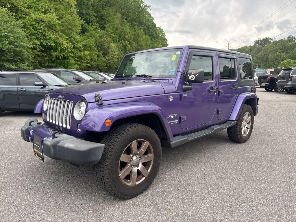 used 2018 Jeep Wrangler JK Unlimited car, priced at $19,999