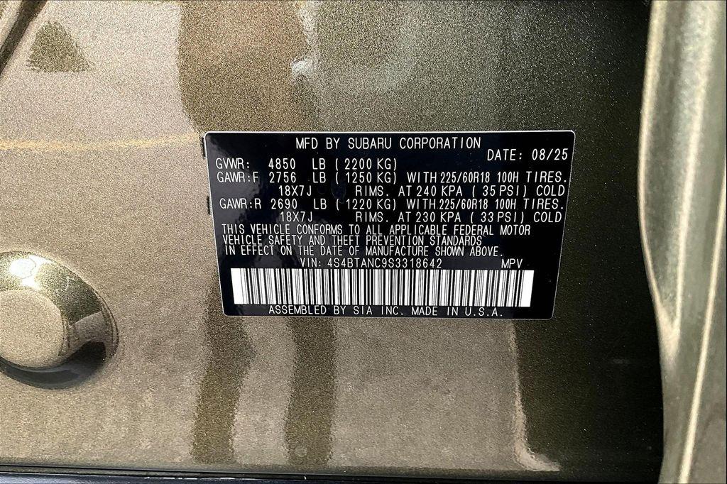 new 2025 Subaru Outback car, priced at $42,241