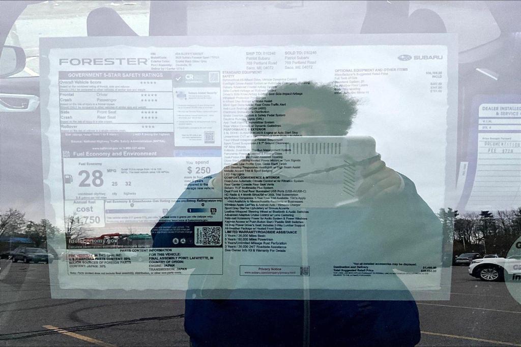 new 2026 Subaru Forester car, priced at $38,884